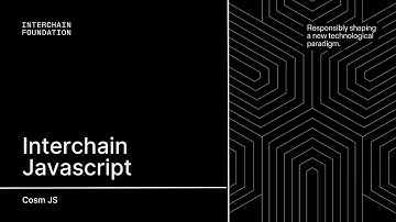 Cosmoverse Dubai: Interchain JavaScript