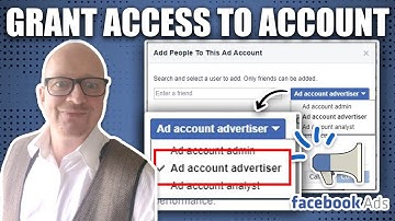 How to Grant Someone Access to your Facebook Ad Account