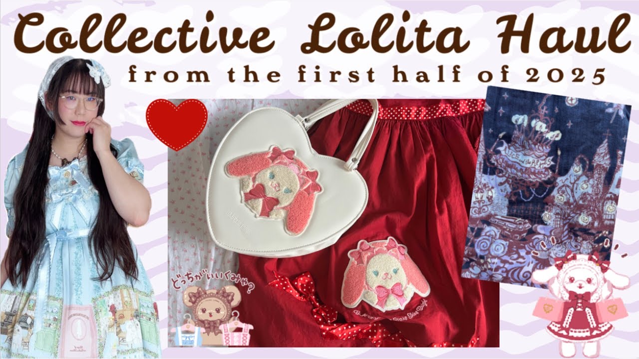 Collective Lolita Fashion Haul ft. Angelic Pretty, BtSSB, AATP | From the First Half of 2025