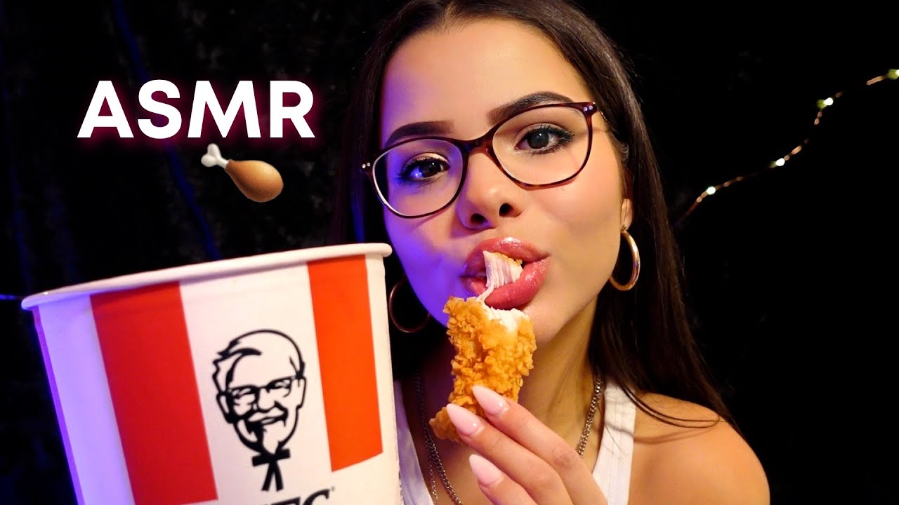 ASMR MUKBANG KFC XXL !😍🍗