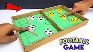 Homemade Football game , cardboard football game , Soccer FIFA world cup , how to make football ⚽️  screenshot 1
