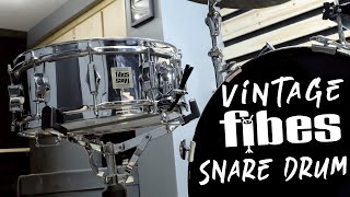 Bringing a Vintage Fibes Snare Drum Back to Life