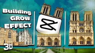 Building Grow Effect capcut pc  شرح تأثير ألمباني علي كاب كات