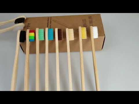 Бамбуковые зубные щётки