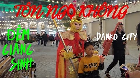 Sân Khấu Nhạc Nước Trong Đêm Giáng Sinh Tại Danko City Thái Nguyên