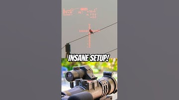 The HYPR-7 with connected range finder module from Element Optics | Auto adjusting optical scope