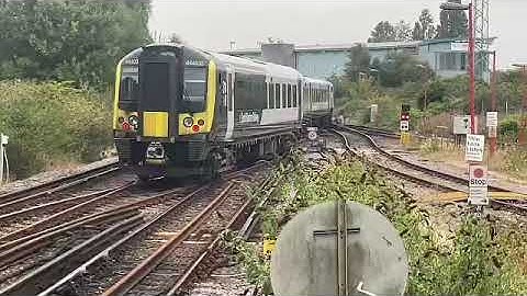 SWR class 444  0 35 going into Poole sidings