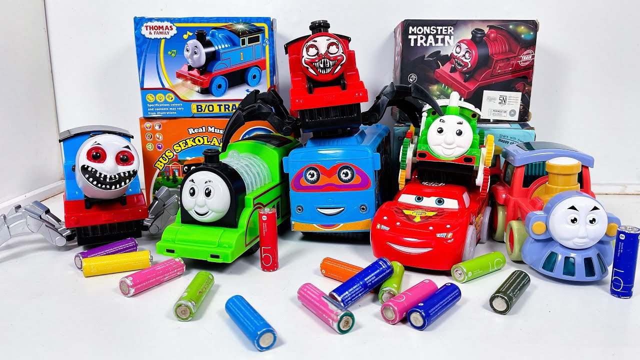 Unboxing Play And Review Thomas And Friends Choochoo Charles captain America Toys spiderman Toys