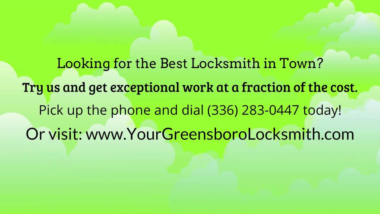 Find Local Locksmith Services in Burlington, NC. YouTube