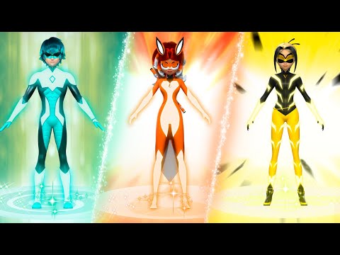 VAZOU O VISUAL DE TODOS OS PERSONAGENS DE MIRACULOUS WORLD: PARIS!! 