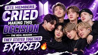 BTS Members Cried Making This Decision — The Real Reason They Stayed Together EXPOSED 🔥
