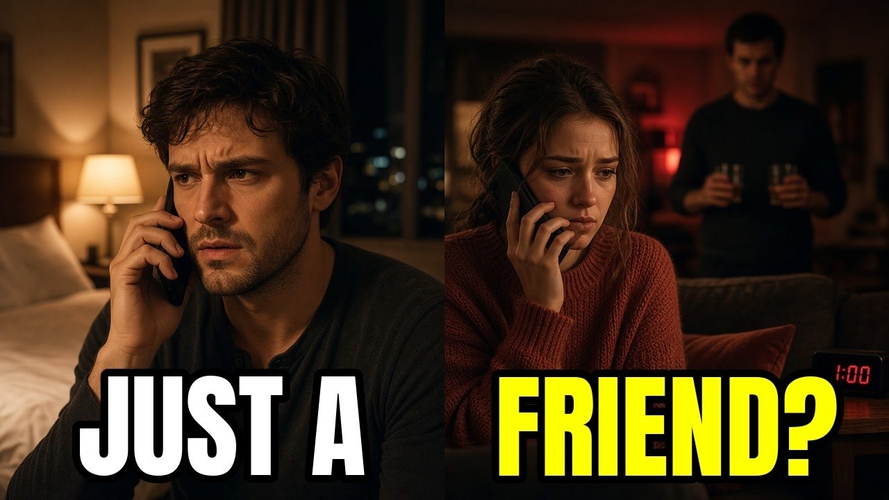 She Was At Male "Friends" House Until 1am... Called Boyfriend "Controlling" For Objecting