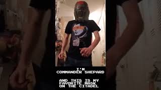Im Commander Shepard, and this is my Favorite Mask on the Citadel