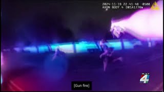 JSO releases video footage of knife attack at construction zone that led to police chase, shooting