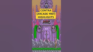 Contra (Arcade 1987) - Highlights   #arcade #retrogaming
