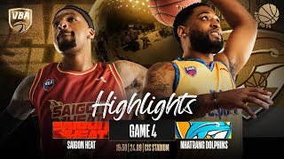 Highlights | Saigon Heat vs Nha Trang Dolphin | Finals Game 4 | Không thể cản phá | VBA 2023