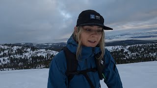 Backcountry skiing in freezing temps! | Winter adventures