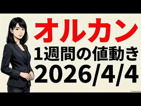 オルカン1週間の値動き　2026/4/4
