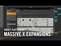 Preset Playthrough - MASSIVE X Expansions | Native Instruments