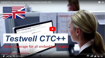 Testwell CTC++ Code Coverage Analyzer in 8 Minutes (English, 030)