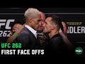 Michael Chandler vs. Charles Oliveira have intense face off | UFC 262 Press Conference