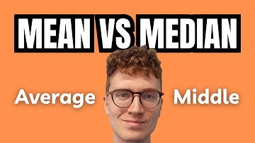 Mean VS Median Explained in 1 Minute