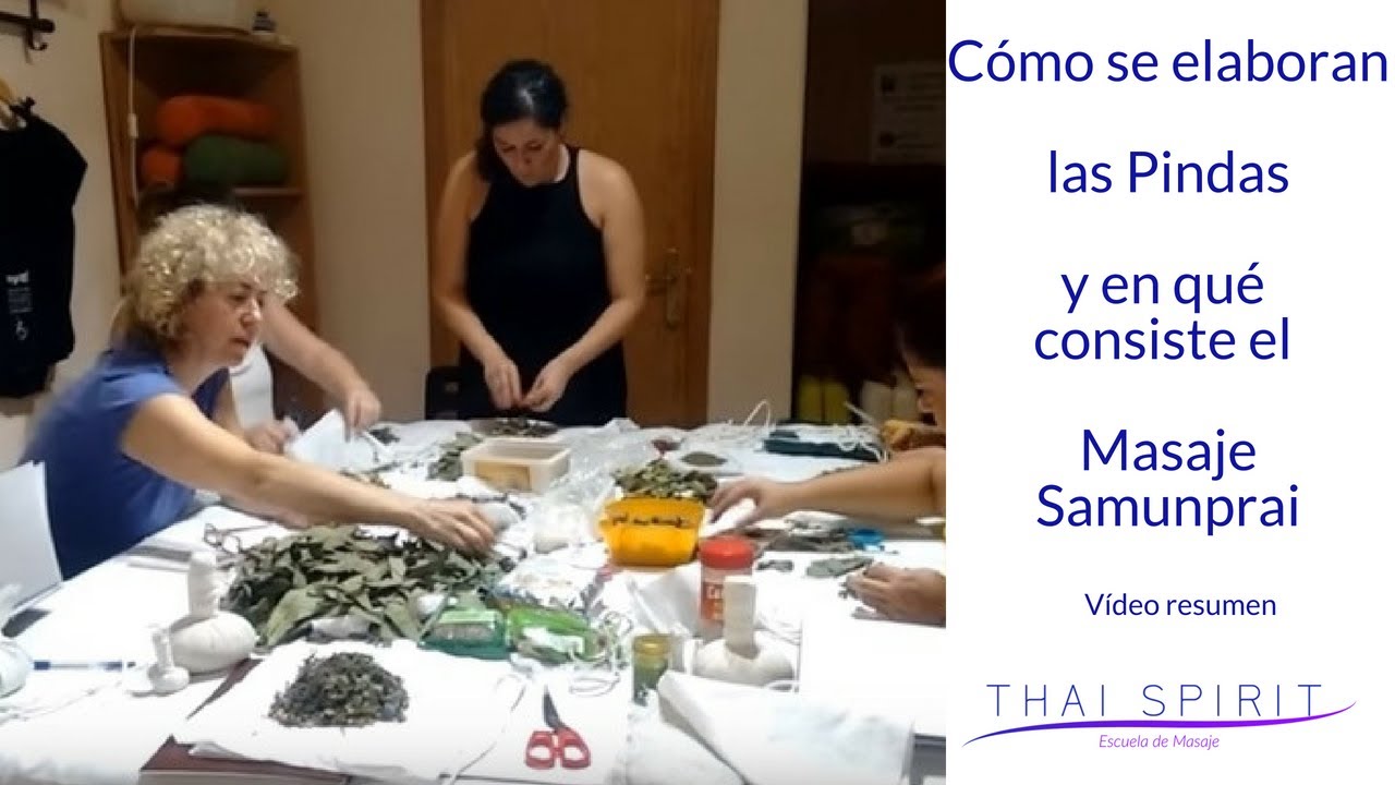 🍀 Pindas y Masaje Samunprai en qué consiste 🍀 - YouTube
