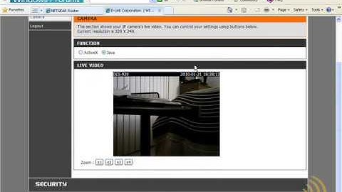 Wireless Networking - Setting Up An IP Camera - Part 2