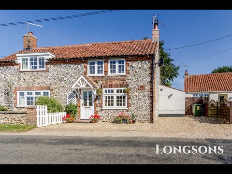 HOUSE TOUR UK Stunning cottage! Rural location, Norfolk. For Sale with Longsons Estate Agents.