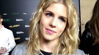 Emily Bett Rickards talks 'Arrow'/'The Flash' crossover