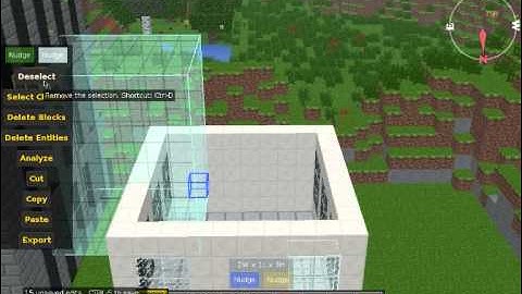 MCedit tutorial #1 - Basic skyscraper