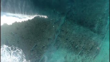 Banzai Pipeline Drone View from This Morning in Hawaii