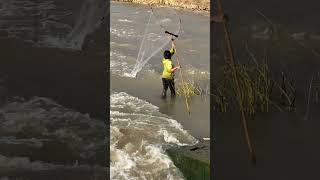 Real Life 100% Net Fishing In River At The Countryside EP #10