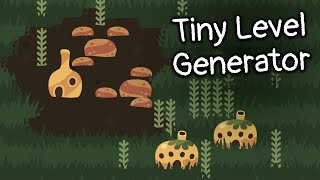 I made a Tiny Level Generator for Ants