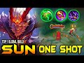 NEW SUN PERFECT BUILD FOR RANK UP FAST | SUN BEST BUILD &amp; EMBLEM 2022