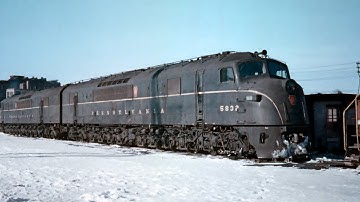 BLI Paragon 4 PRR Baldwin Centipedes (w/TCS WOW) pulling a Mixed Consist!