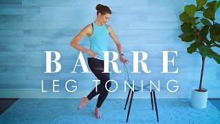 Barre Workout for Lean Legs  // Shaping and Slimming for a Strong Lower Body