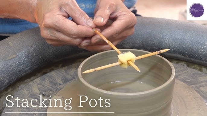 Making a clay pottery storage jar with lid on a potters wheel demo ingleton  pottery how to 