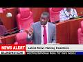Listen to Sifuna powerful remarks in senate warning Kasongo just hours to Kisumu Mega Rally!