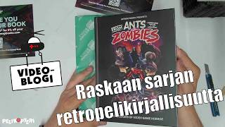 Pelikirjoja kauhun ja point’n’click-seikkailujen retrohistoriasta - Videoblogi (kirja, kirjat)