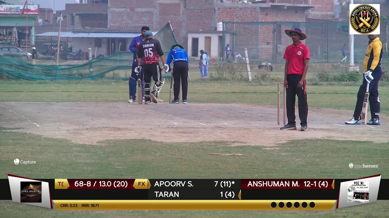 FCC XI vs The ApexInvicta Titans (AiT) live cricket match | 10-Oct-26 06:51 AM 20 live - ROYAL WEEK