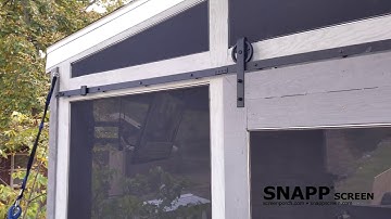 SNAPP® screen Porch Screen Project Review - Robert from MO