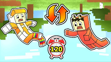 minecraft manhunt but GRAVITY SWITCHES EVERY 2 MINUTES