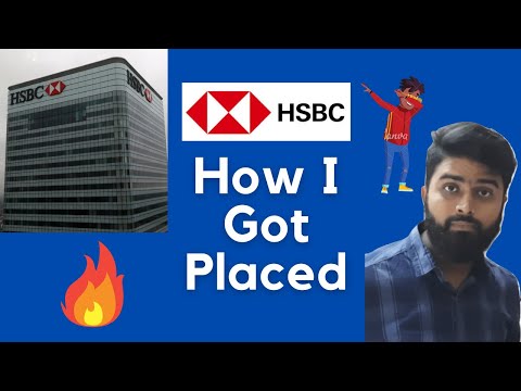 How I Got Placed At HSBC || HSBC Recruitment Process ||