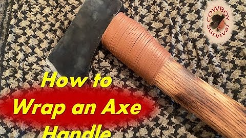 Wrap Your Axe Handle DIY