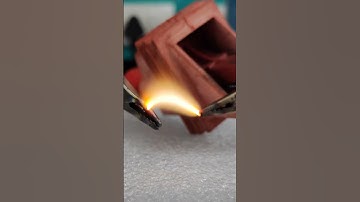 Arc Discharge #sciencelover #scienceexperiment