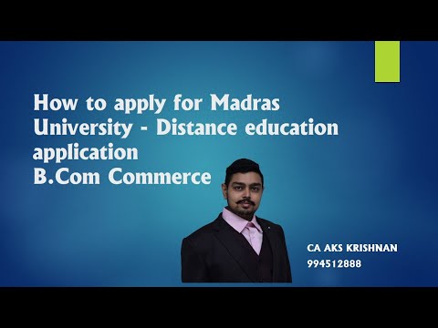 Video: How To Apply For Correspondence