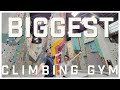 We Went To The BIGGEST Climbing Gym In America | Pacific Pipe Gym