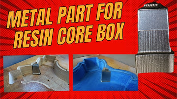 grey cast iron part for resin core box PART 2