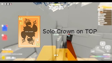 Solo Crown - 1 | Untitled Tag Game Recode